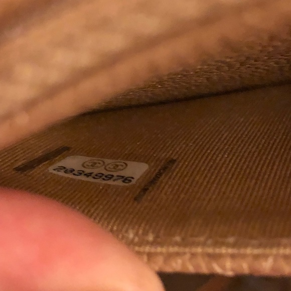 Chanel gold caviar wallet on chain WOC - Picture 7 of 8